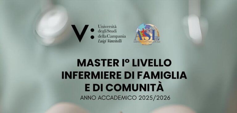 Grottaminarda, al via il Master per Infermieri di famiglia e di comunità Asl Avellino-Università Vanvitelli