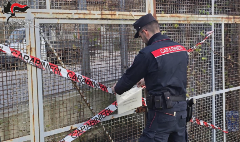 Solofra, inquinamento Sarno: i Carabinieri denunciano persona per scarico di reflui industriali