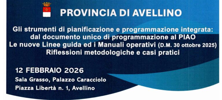 Gli strumenti di pianificazione e programmazione integrata: giornata seminariale dedicata agli enti locali