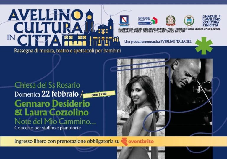 “Avellino Cultura in Città”, start alle 21 per l’ultimo spettacolo della rassegna di musica