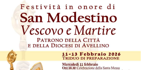 Tutto pronto in città per festeggiare il patrono San Modestino