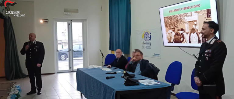Bullismo e Cyberbullismo: i Carabinieri al fianco degli studenti di Baiano per promuovere la legalità