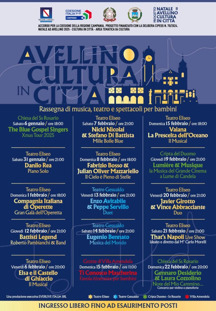 avellino cultura in città