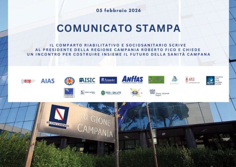 Sanità, il comparto riabilitativo e sociosanitario chiede incontro a Fico
