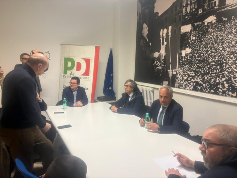 Il campo largo parte dalla classe dirigente del Pd e chiude a Nargi