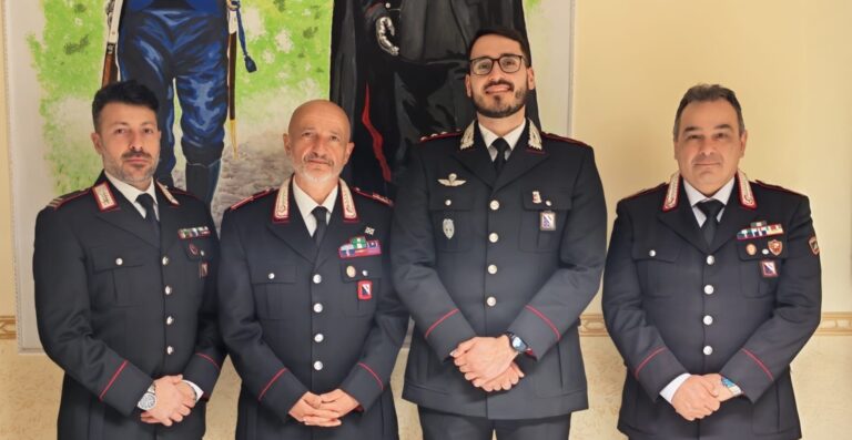 Avvicendamenti al vertice delle Stazioni Carabinieri: nuovi comandanti a Salza Irpina, Solofra e Montoro