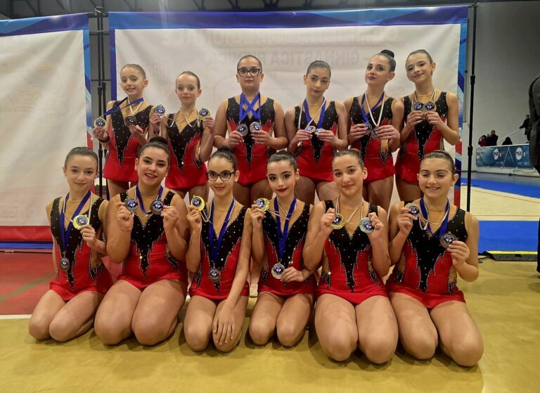 Pioggia di medaglie per la Gym Art Avellino a Casagiove: il talento irpino brilla in pedana