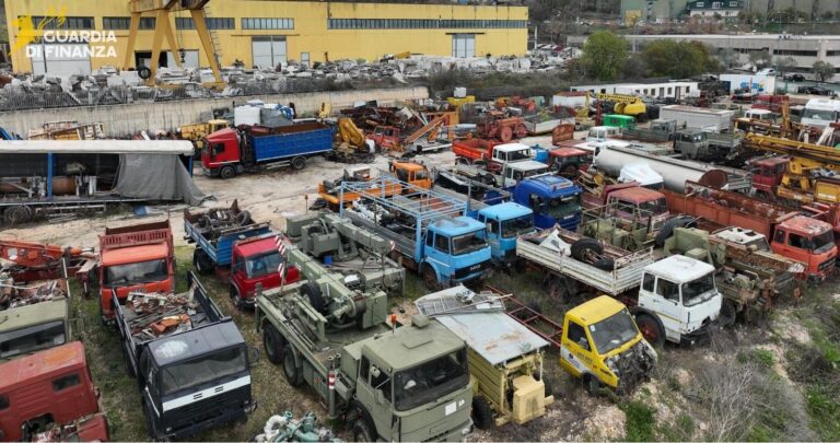 Le Fiamme Gialle sequestrano un’area di seimila metri quadrati trasformata in discarica
