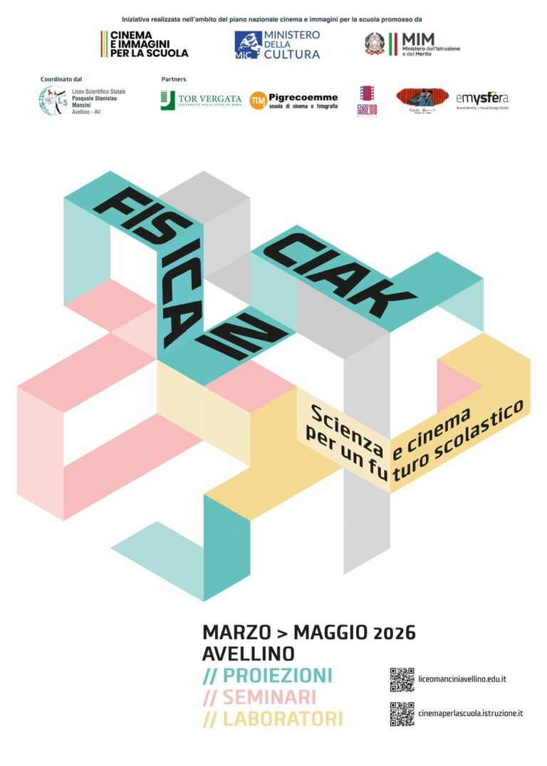 “Fisica in Ciak”: al Liceo Mancini scienza e cinema contro la dispersione scolastica