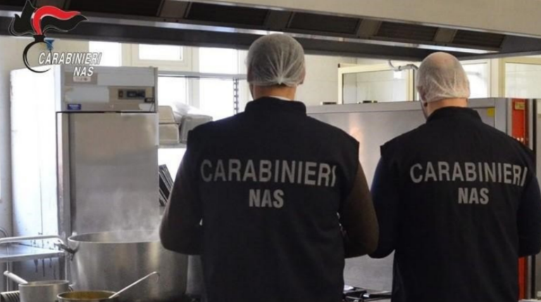 Nas, operazione “Mense ospedaliere”: 18 non a norma su 22 tra Salerno, Avellino e Benevento