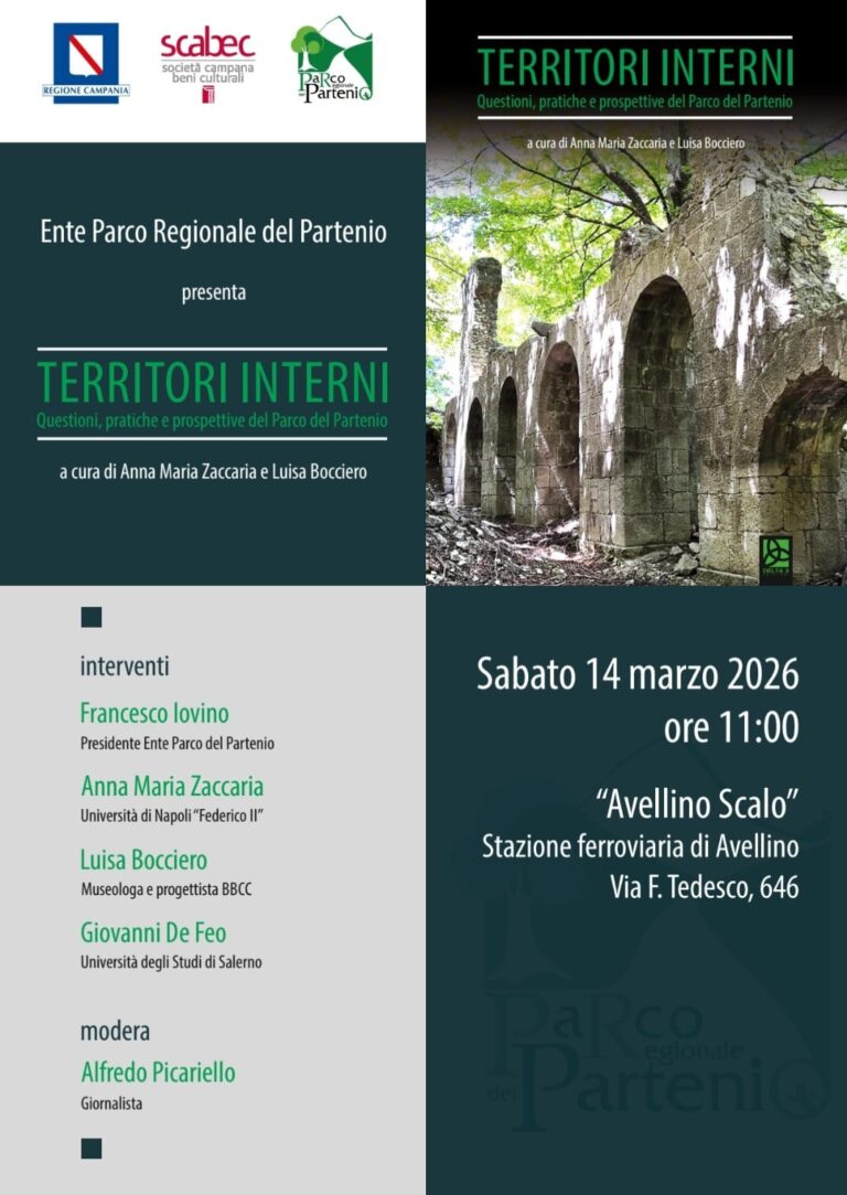 Parco del Partenio, idee e proposte per le aree interne: sabato al via il confronto