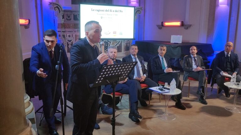 Referendum, Aufiero: in questi ultimi giorni confronto vero e non slogan terroristici