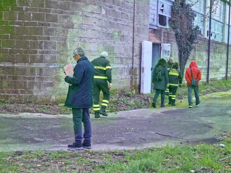 Nuovo distaccamento dei Vigili del Fuoco, sopralluogo tecnico a San Martino Valle Caudina