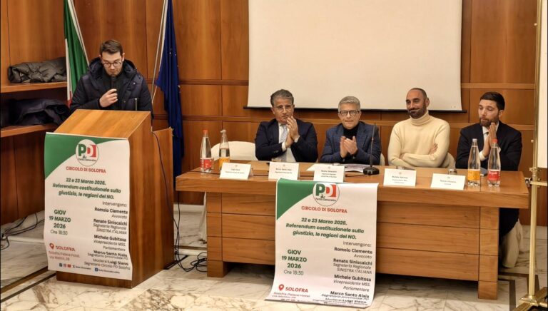 Referendum Giustizia: il M5S Solofra ribadisce il suo NO