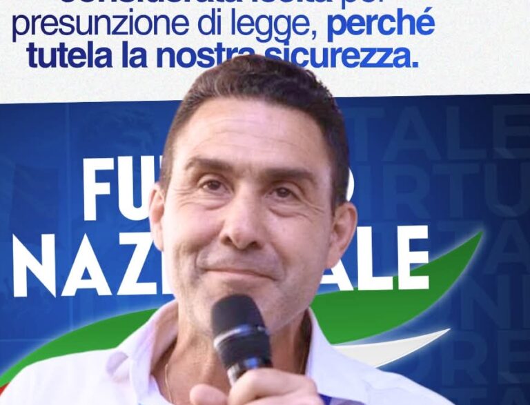 Atripalda, gazebo di Futuro Nazionale per la raccolta firme sul pacchetto sicurezza