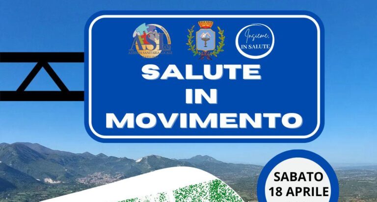 Salute in movimento, la prevenzione dell’Asl Avellino arriva a Bagnoli Irpino