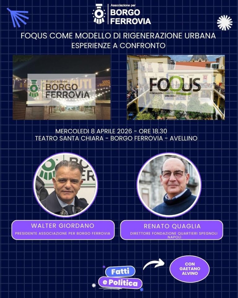Quartieri Spagnoli e Borgo Ferrovia: il modello FOQUS al centro del dibattito sulla rigenerazione urbana