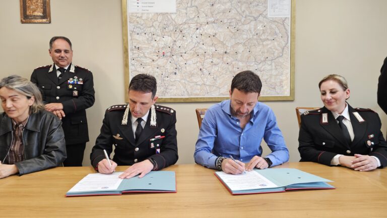 Carabinieri e ASC A04: protocollo d’intesa per il Centro “PIT-STOP” dedicato agli uomini autori di violenza