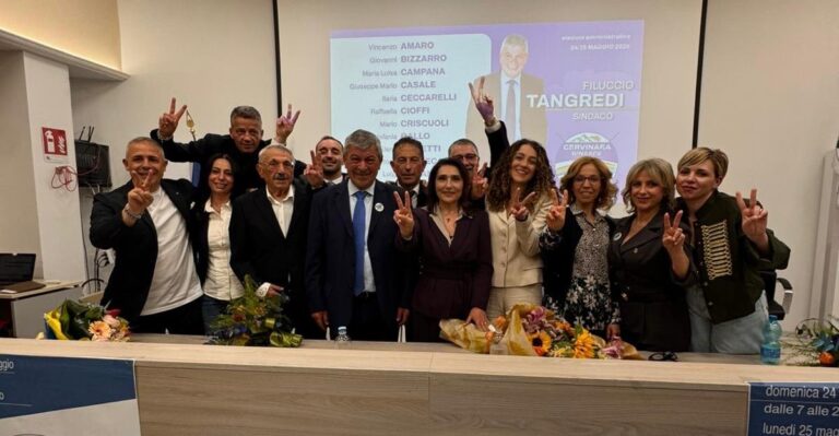 Comunali, Cervinara Rinasce: ecco tutti i candidati in lista