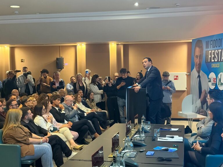 Apparentamento con Nargi? Festa: “Faremo un accordo solo con la città”