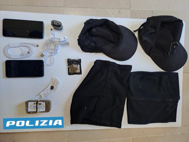 Pronti a lanciare droga e cellulari nel  carcere di Ariano : arrestati dalla Polizia