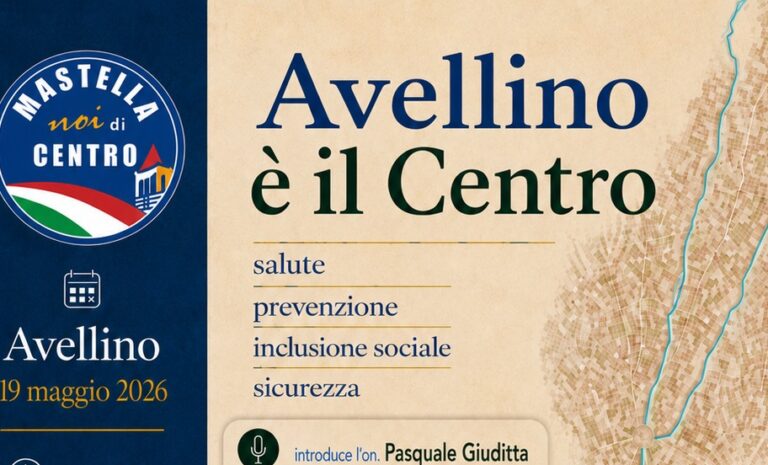Amministrative: il 19 maggio nuovo incontro con “Avellino è il Centro”