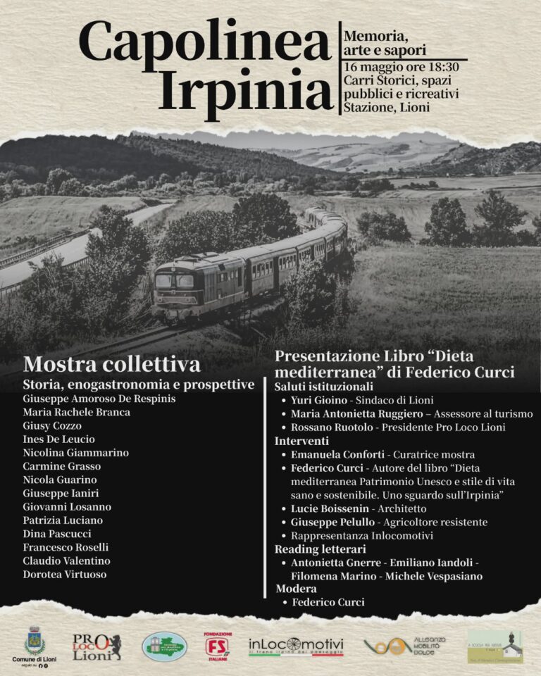 Capolinea Irpinia: arte, memoria e sapori in scena alla stazione di Lioni