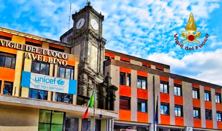 Vigili del Fuoco in campo con UNICEF: ad Avellino sport e solidarietà per il diritto al gioco