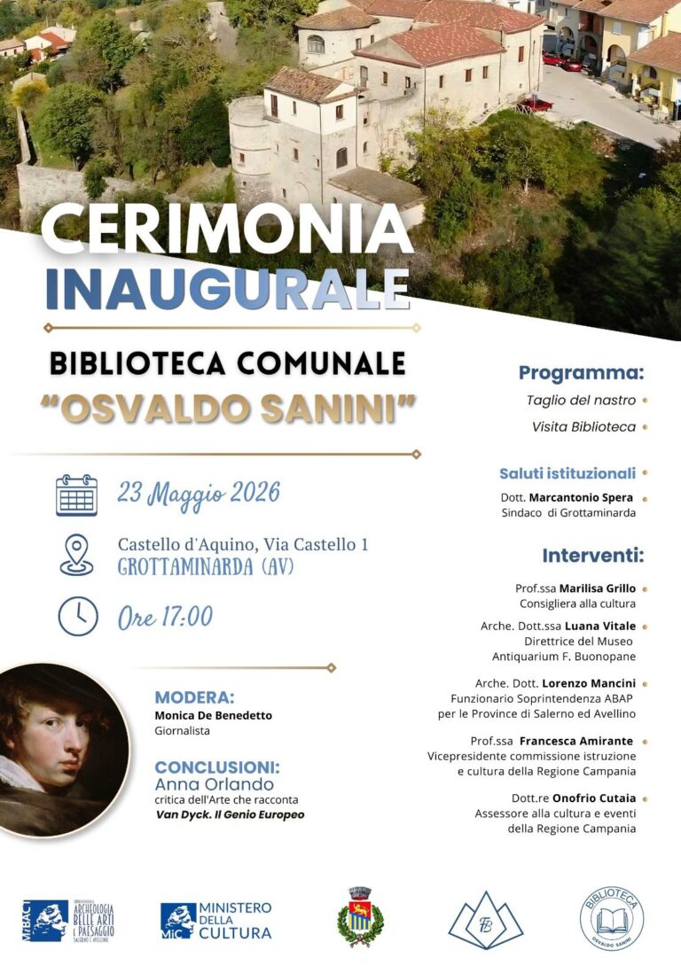 Grottaminarda, completata la riqualificazione della Biblioteca “Osvaldo Sanini”