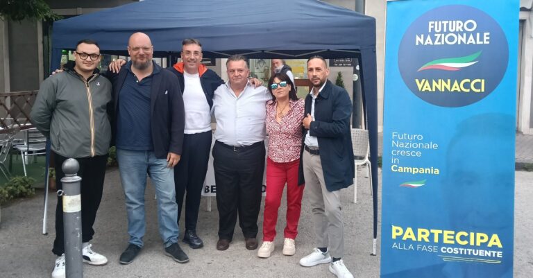 Assemblea costituente Futuro Nazionale: la delegazione Irpinia-Sannio