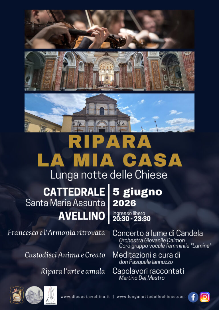 “Lunga notte delle Chiese”, in cattedrale ad Avellino musica, arte e spiritualità