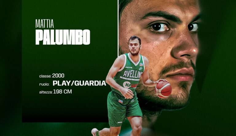 Mattia Palumbo alla corte dell’Halley Campania Avellino Basket