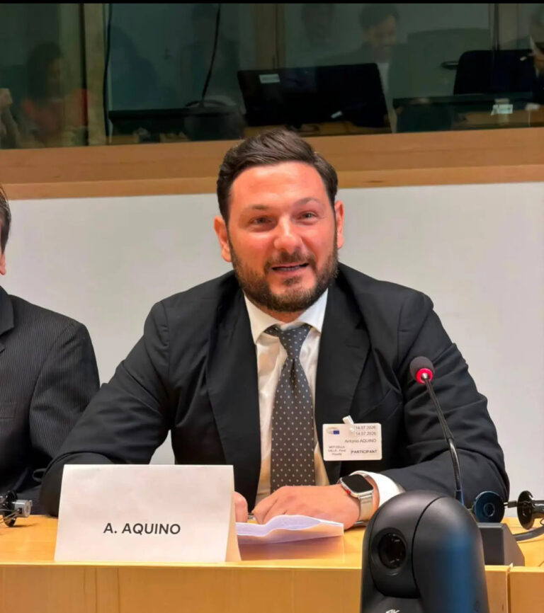 Ambiente, rigenerazione urbana e progettazione: l’intervento di Antonio Aquino (M5s) al Parlamento Europeo di Bruxelles