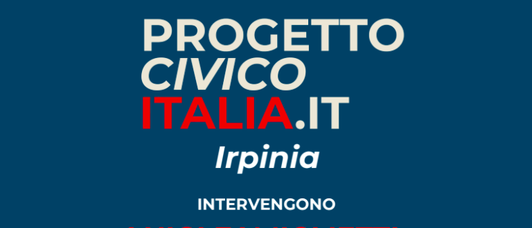 Progetto Civico Italia arriva ad Avellino
