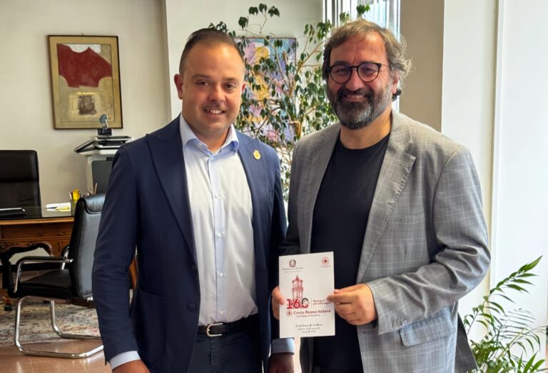 Comune e Croce Rossa Italiana: incontro a Palazzo di Città nel segno della collaborazione