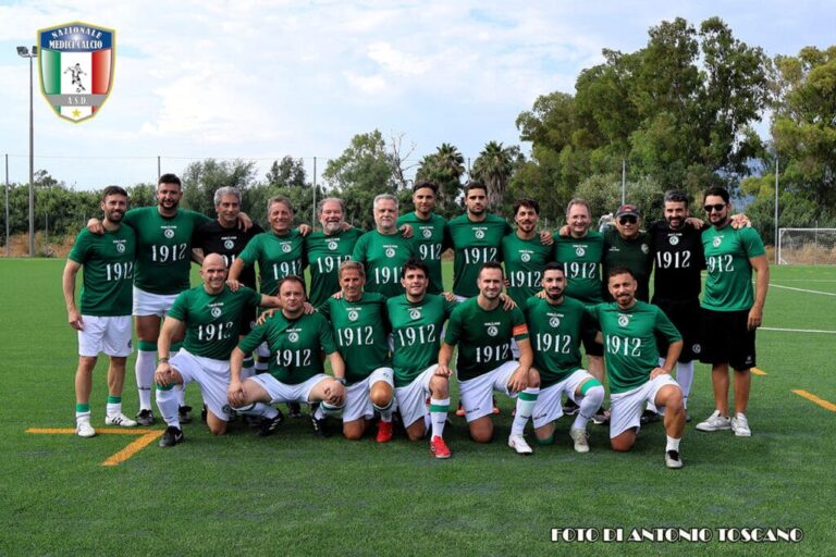 Medici-calciatori, Cosenza sul tetto d’Italia: conquistato il sesto scudetto