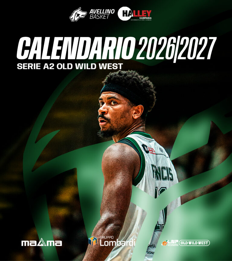 Avellino Basket, ufficializzato il calendario 2026/2027: il 27 settembre la prima di campionato