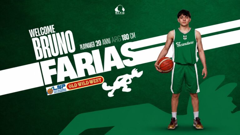 Gioventù, talento e ambizione: Bruno Farias approda alla Scandone