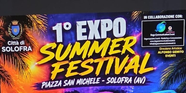 Street Food, musica e spettacolo: Solofra ospita tre giorni di festa in Piazza San Michele