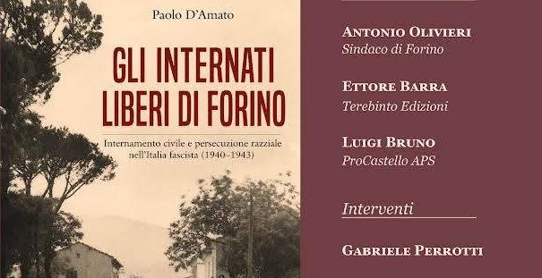 Forino, mercoledì 5 agosto si presenta il libro dedicato agli internati civili