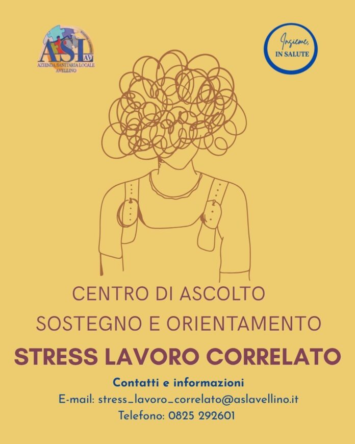 Centro ascolto sostegno e supporto Stress Lavoro Correlato