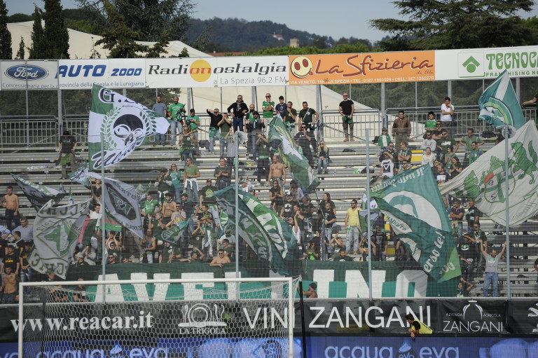 Spezia-Avellino, prevendita: il dato definitivo del settore ospiti