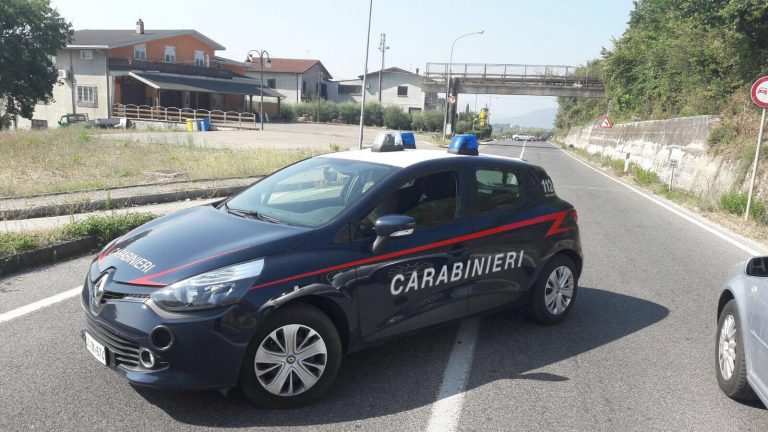 Paura a Montemiletto per una grossa perdita di gas sulla Statale 7