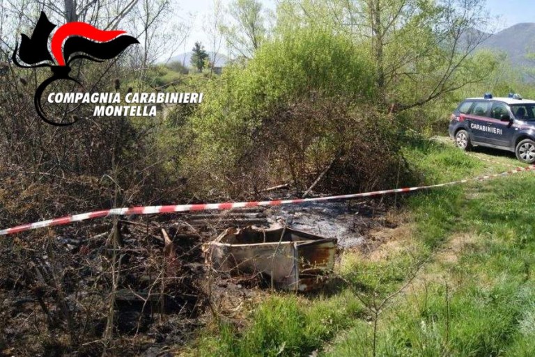 Lastre di eternit abbandonate a ridosso dell’Ofantina: area sequestrata