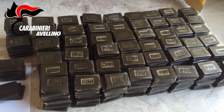 Droga ad Avellino, già 16 arresti e 70 denunce da inizio anno da parte dei Carabinieri