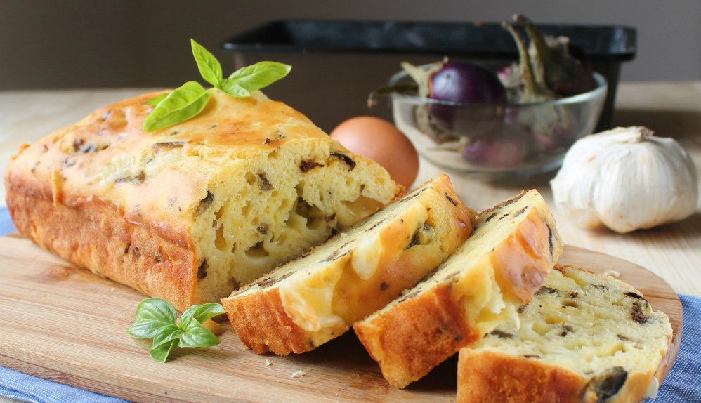 Ricette veloci – Plumcake di melanzane e fontina