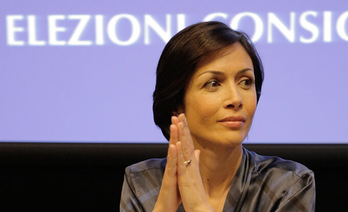 La ministra per il Sud Mara Carfagna ad Avellino, ospite di Confindustria