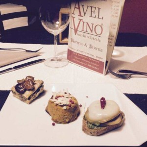 Un piatto firmato AvelVino