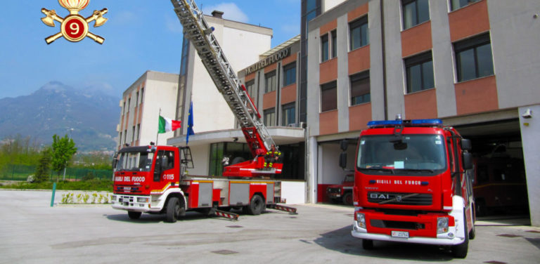 Appartamento in fiamme a Villamaina, intervengono i caschi rossi