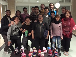 I ragazzi dell'Associazione Culturale "Alvanite"